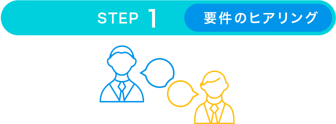 STEP1 | 要件のヒアリング
